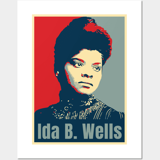 Ida B Wells Wall Art by dan89